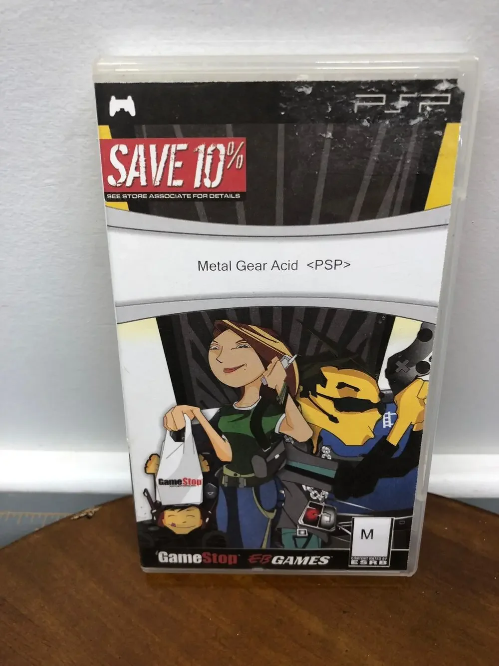 Metal Gear Acid Sony PSP UMD Disc only. Case is not Original Tested & Works